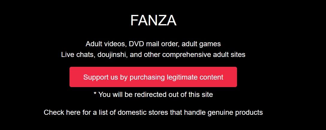 Fanza starts "Defeat the Pirates" Campaign but website is blocked outside Japan